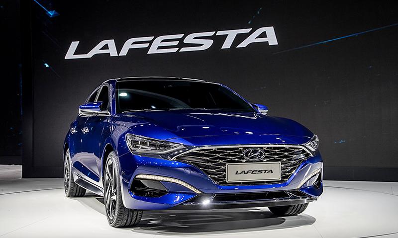 На Пекинском международном автосалоне 2018 Hyundai Motor представила премьеру новой модели LAFESTA