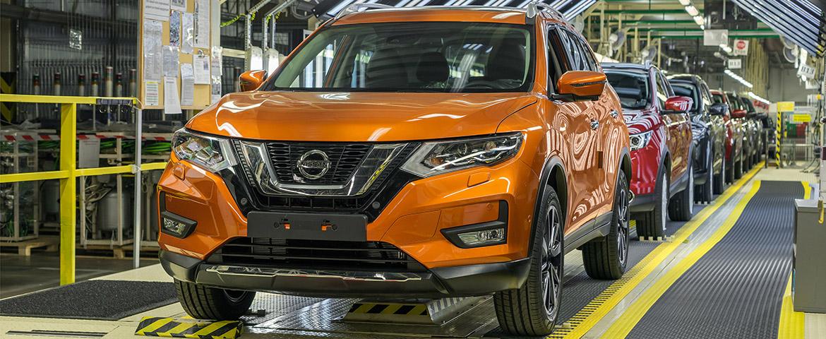 На заводе в Санкт-Петербурге началась тестовая сборка обновленного Nissan X-Trail