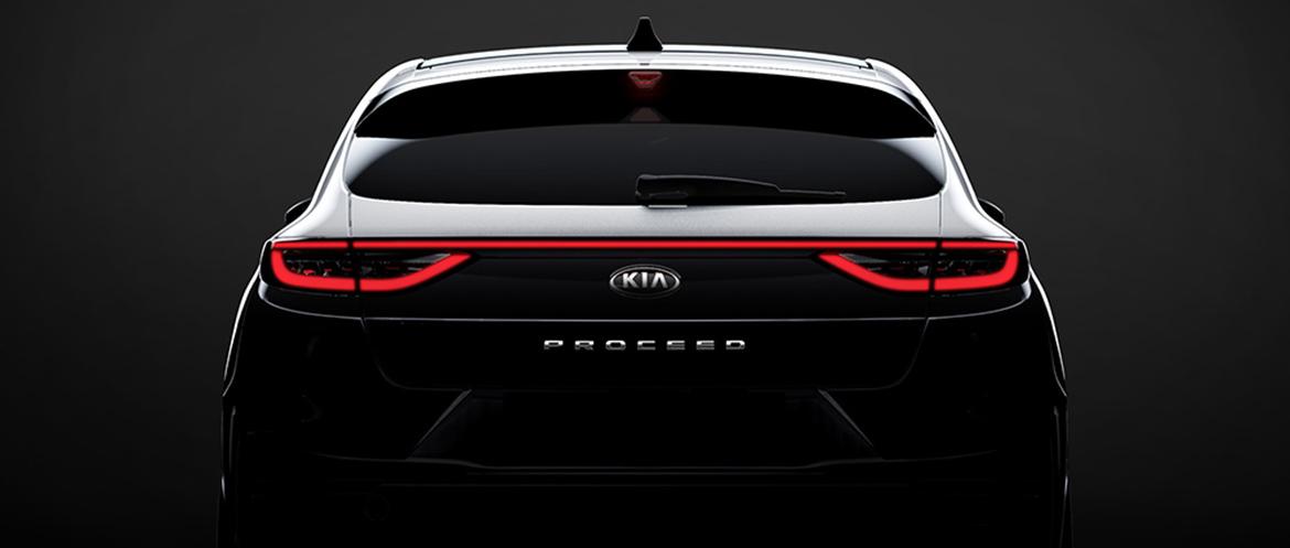 KIA Motors опубликовала первое изображение Kia ProCeed