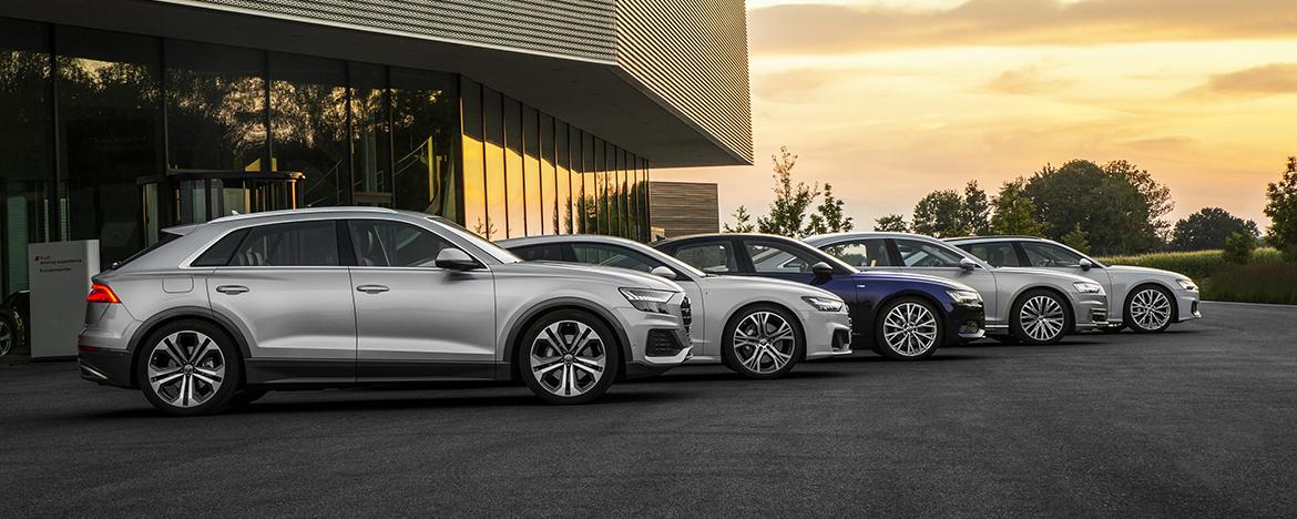 Audi представила новую линейку полноразмерных автомобилей