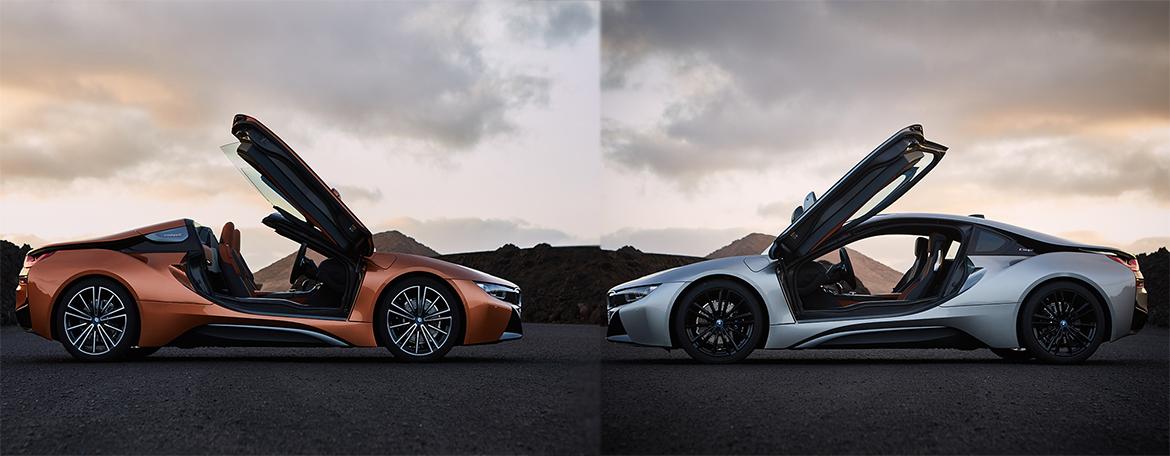 Спорткар будущего новый BMW i8 и BMW i8 Coupe