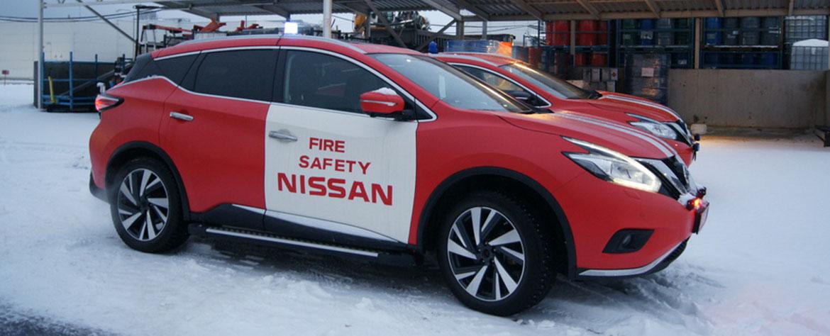 В Санкт-Петербурге завод Nissan предоставил автомобили для тренировки по ликвидации последствий ДТП