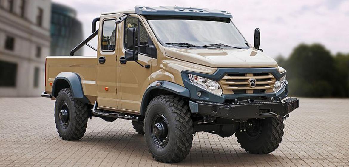 Группа ГАЗ» представила образец внедорожного грузовика «Вепрь NEXT»