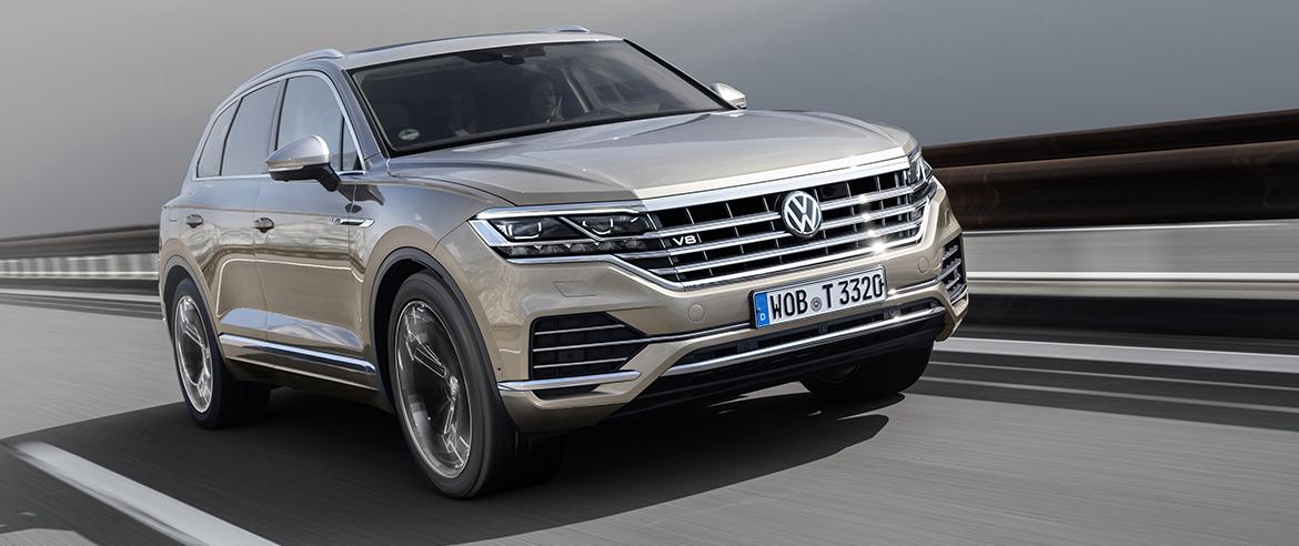 Женевский автосалон 2019: Volkswagen покажет Touareg с разгоном до 100 км/ч за 4.9 сек