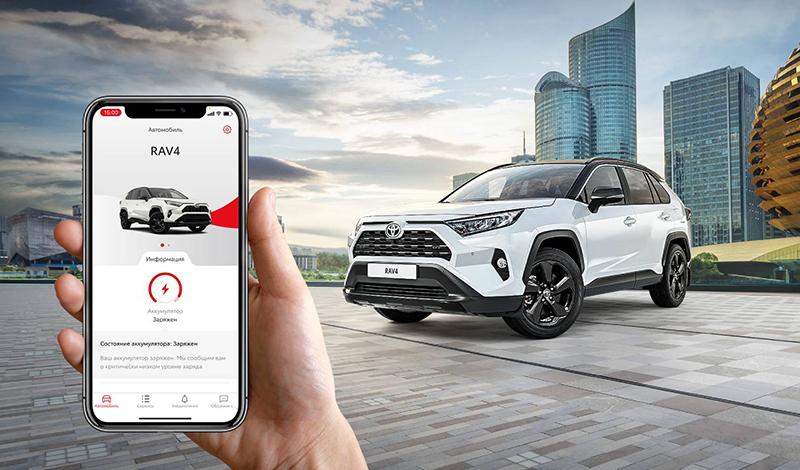 Toyota:RAV4 STYLE с функциями TOYOTA CONNECTED SERVICES появился в продаже