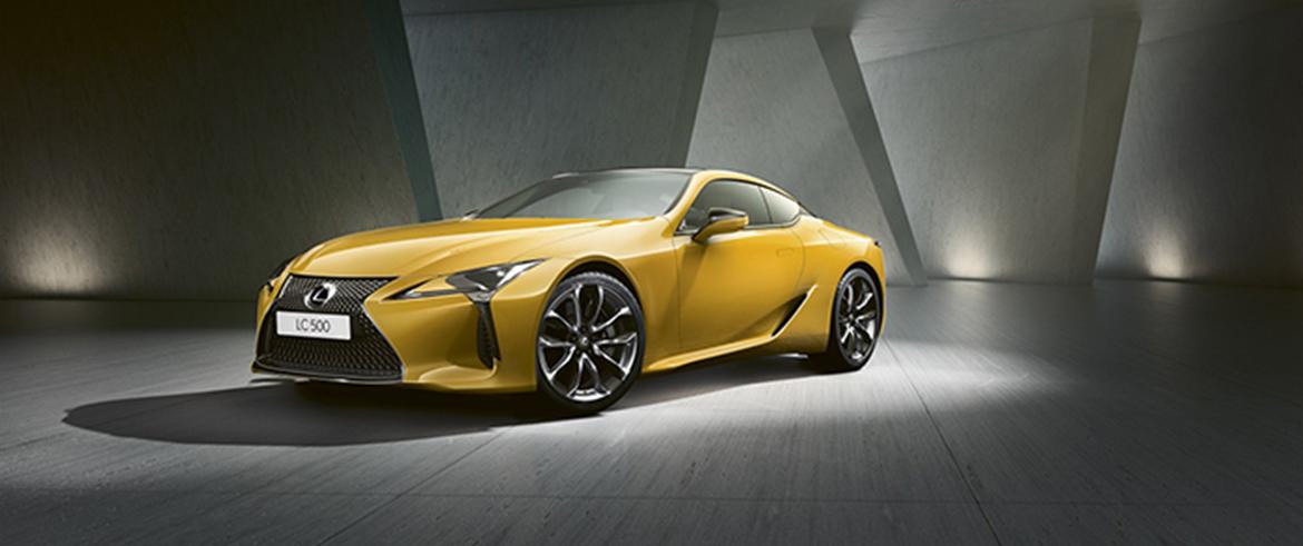 Lexus принимает заказы на новую специальную версию купе Lexus LC Yellow Edition