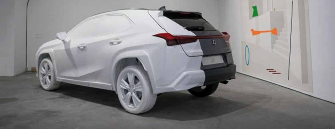 Прототип нового Lexus UX в галерее UX Art Space
