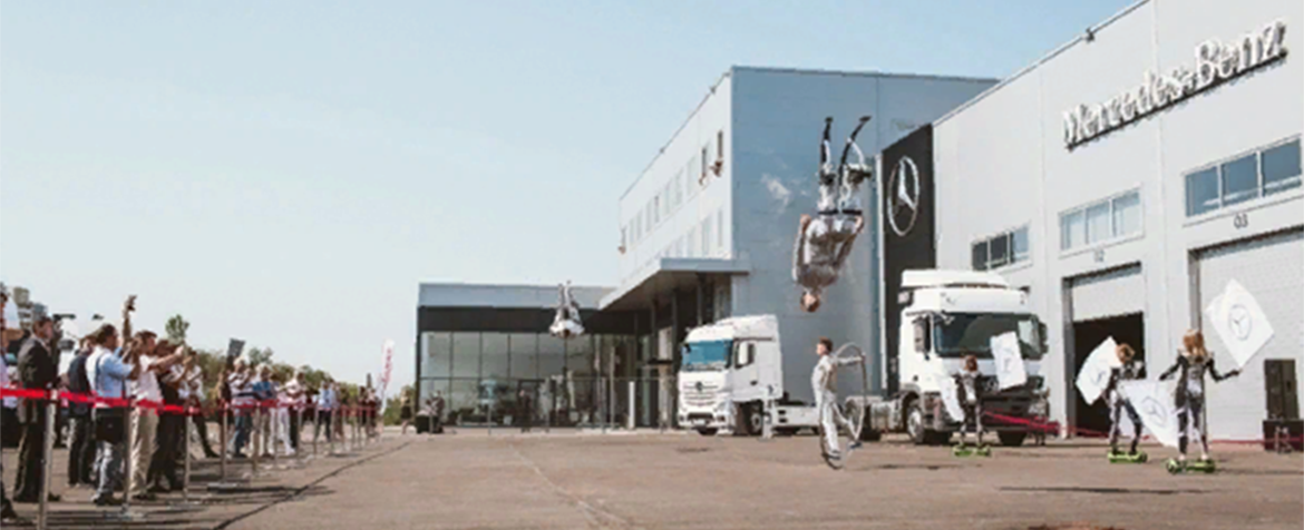 В Санкт-Петербурге открылся новый сервисный центр грузовой техники Mercedes-Benz