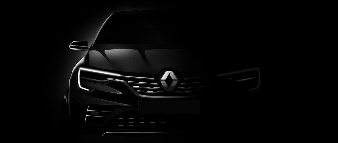 Renault представляет первое тизерное изображение новой глобальной модели – кроссовера C-сегмента