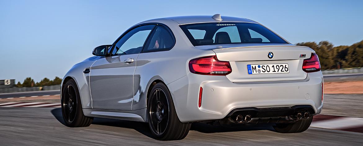 BMW объявляет цены на новое спортивное купе M2 Competition 2018 года
