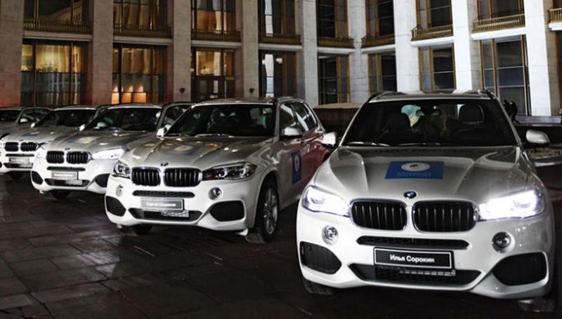 Призерам зимних олимпийских игр 2018 в Пхенчхане вручили ключи от автомобилей BMW