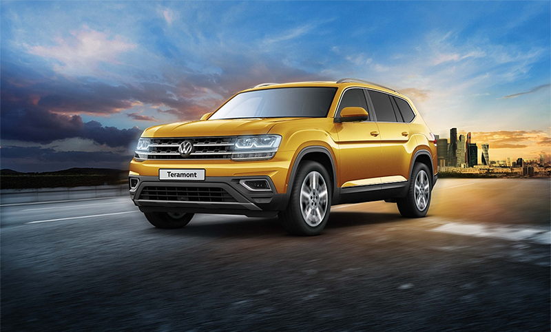 Volkswagen объявил цены на четыре комплектации нового внедорожника Teramont для российского рынка