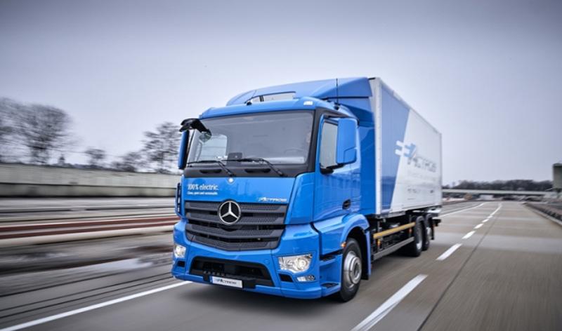 Mercedes-Benz выводит электрический грузовой автомобиль eActros прямиком на дорогу