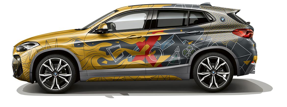 BMW после премьеры нового BMW X2 запустила творческий конкурс BMW X2 Design Battle