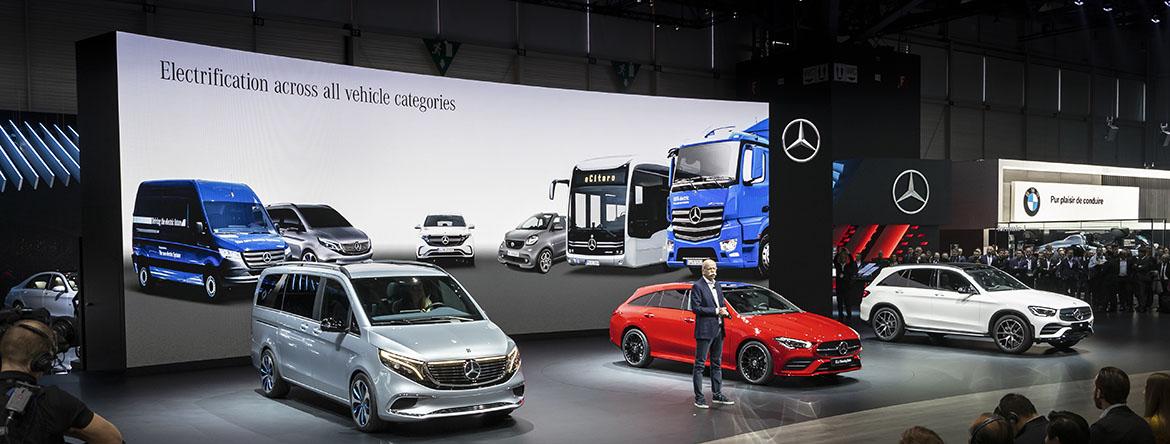 Женевский автосалон 2019: новинки Mercedes-Benz