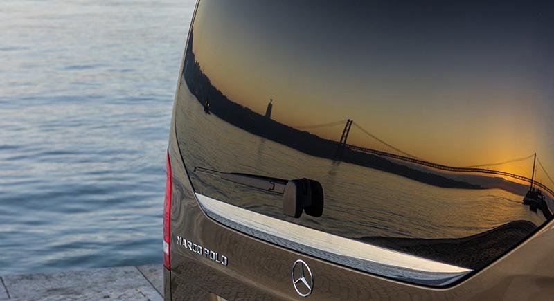 Семейный кемпер Mercedes-Benz Marco Polo получил новое оборудование