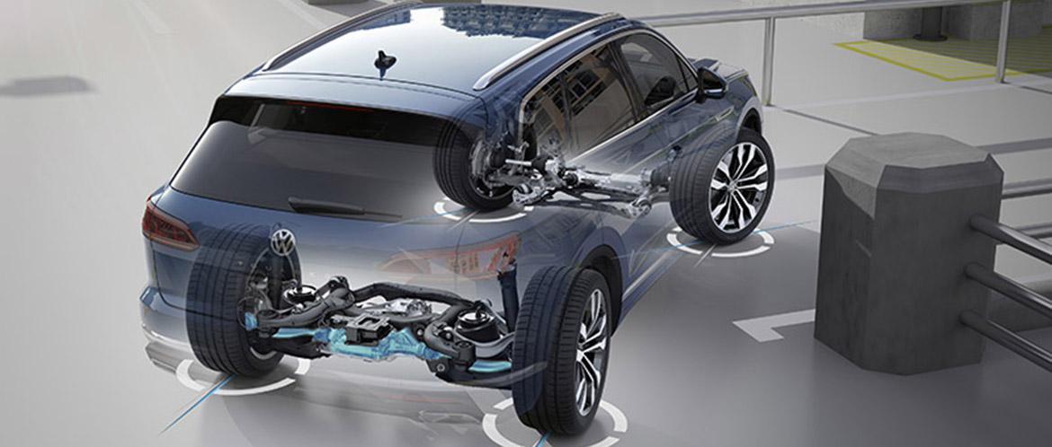 Новый Volkswagen Touareg представлен с системой подруливания задних колес