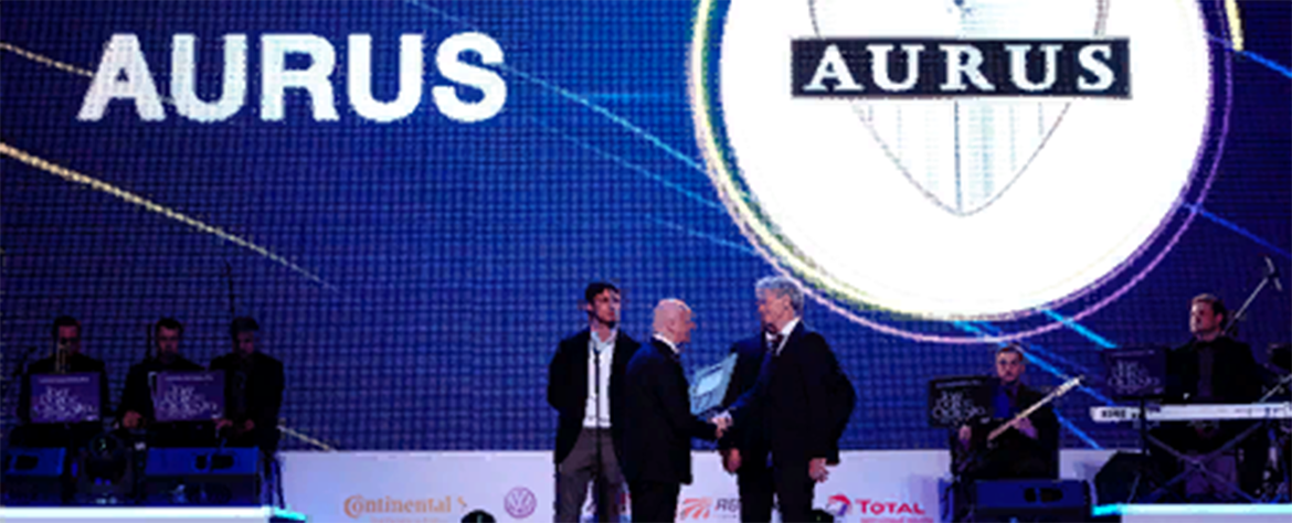 AURUS получили заслуженную награду «Прорыв года»
