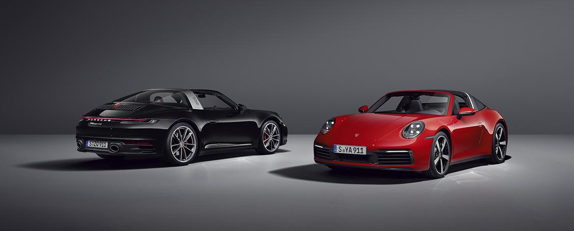Представлены  Porsche 911 Targa 4 и  Porsche 911 Targa 4S 2020