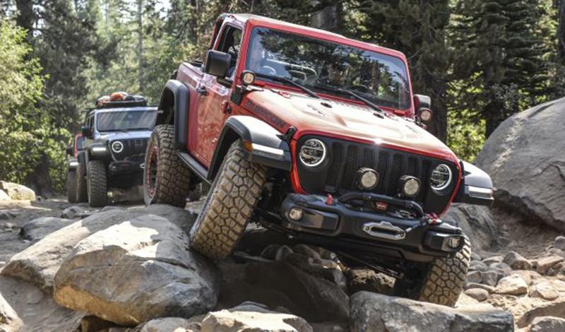 Новый Jeep Wrangler отправился покорять Rubicon Trail