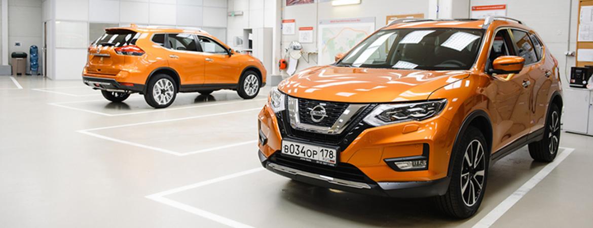На заводе в Санкт-Петербурге стартовало производство нового внедорожника Nissan X-Trail