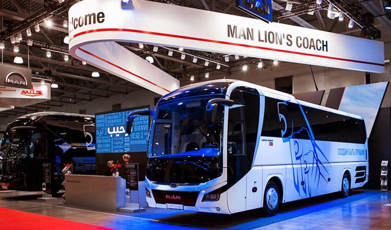 На выставке Busworld Russia 2018 представлены туристические автобусы марок MAN и NEOPLAN