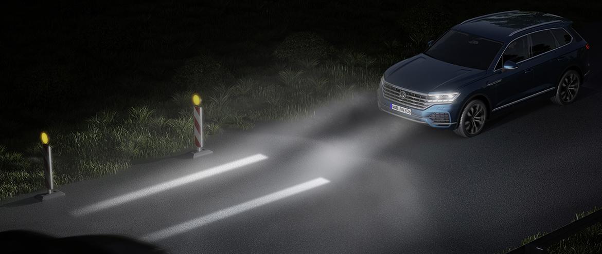 Volkswagen демонстрирует новую систему освещения