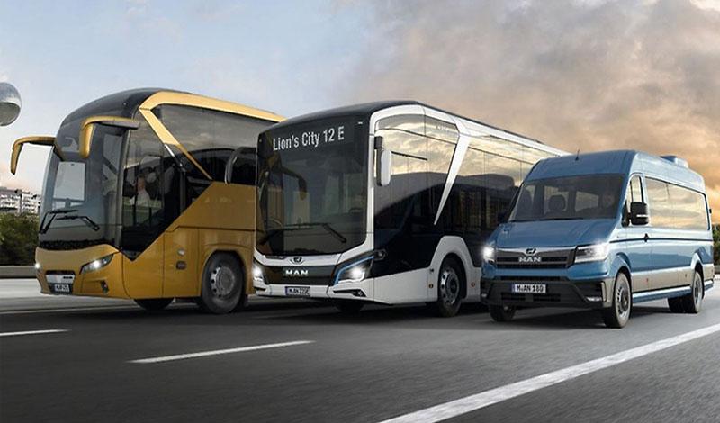 Премьера автобусов Lion’s City 19, Lion’s Intercity, а также микроавтобусов eTGE Combi и TGE City