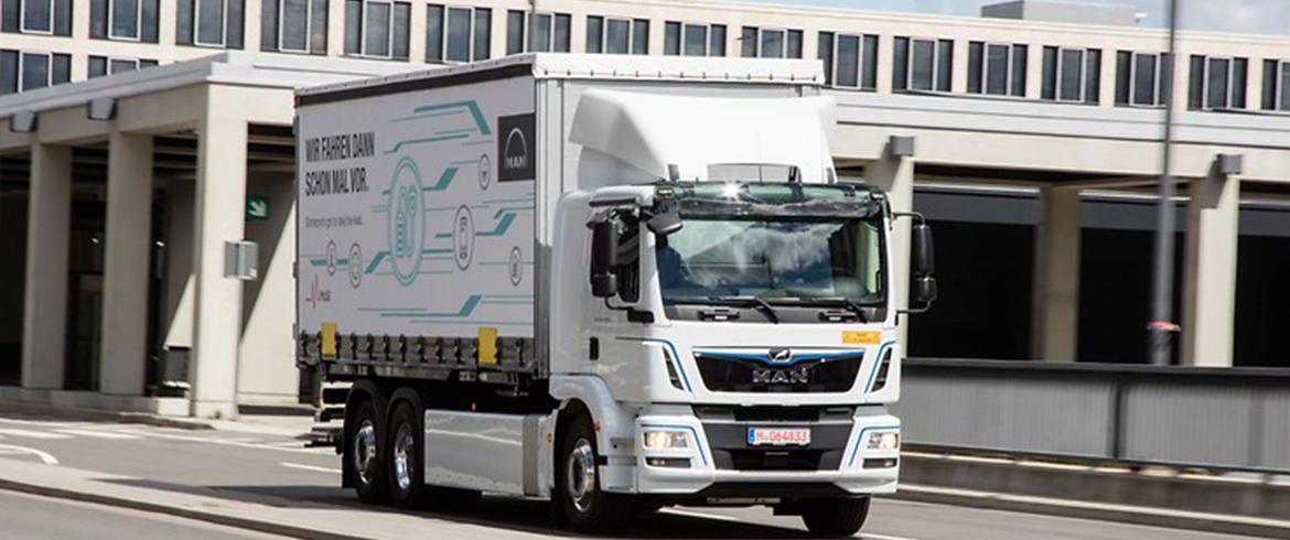 На заводе в Штайр прошла официальная передача первых грузовиков на электрической тяге типа MAN eTGM