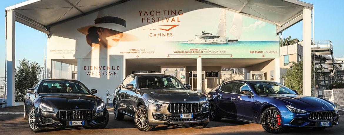 Maserati принимает участие в 41-м Каннском яхтенном фестивале