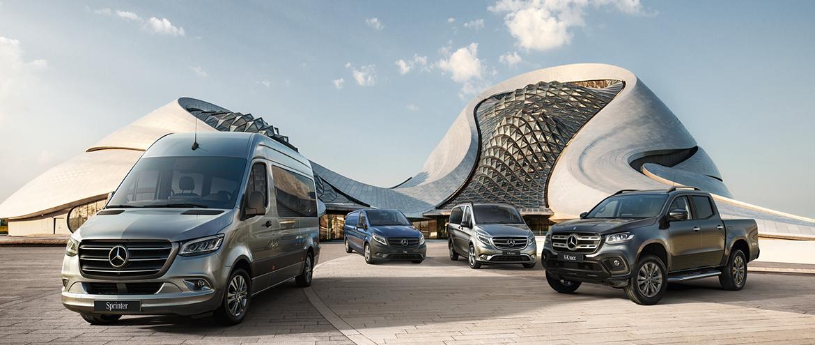 Mercedes на выставке коммерческой техники Комтранс-2019